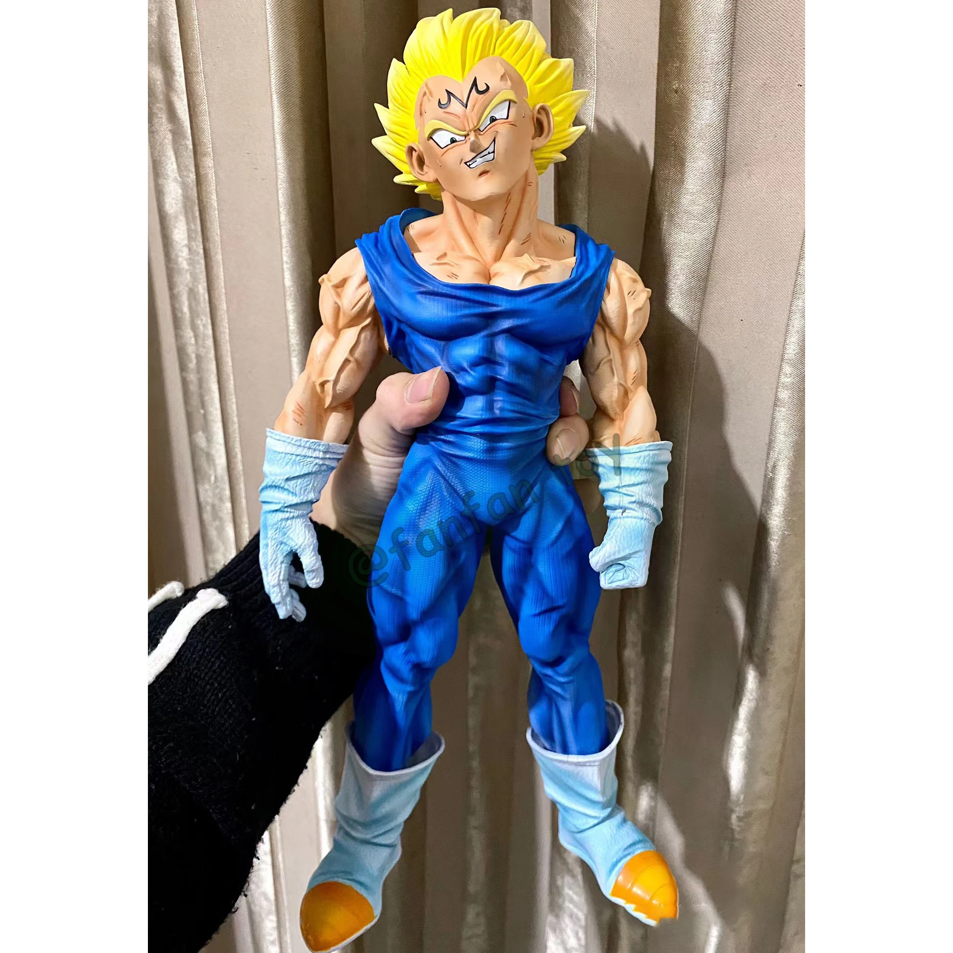 Figuras de acción de Dragon Ball Z de 38CM, GK Majin Vegeta, grandes