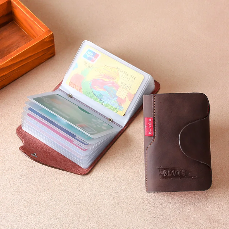Wallet Card Holder Credit Card Wallet Leather Wallet Credit Card Holder Card Holder Card Wallet Business Card Holder Wallet Card Bag PU Leather Business Card Holder Credit Card Case Women Men Small Organizer Wallet