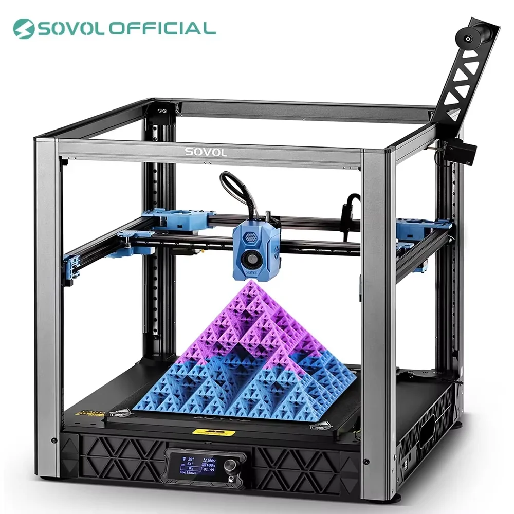 Sovol SV08 MAX Impressora 3D CoreXY Alta Velocidade 700mm/s Grande