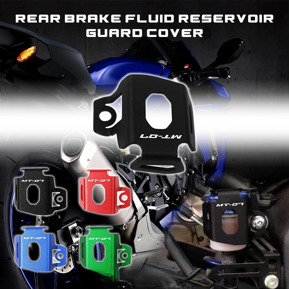 

Для Yamaha MT07 MT 07 MT09 MT03 MT-03 MT 09 03 MT125 MT10 аксессуары Задняя Тормозная жидкость Крышка Резервуара Защитная крышка
