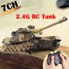 RC Tank Military War Battle United States M1 Leopard 2 Remote Control Car Tactical Model Electronic Toys for Boys Children Gift 1