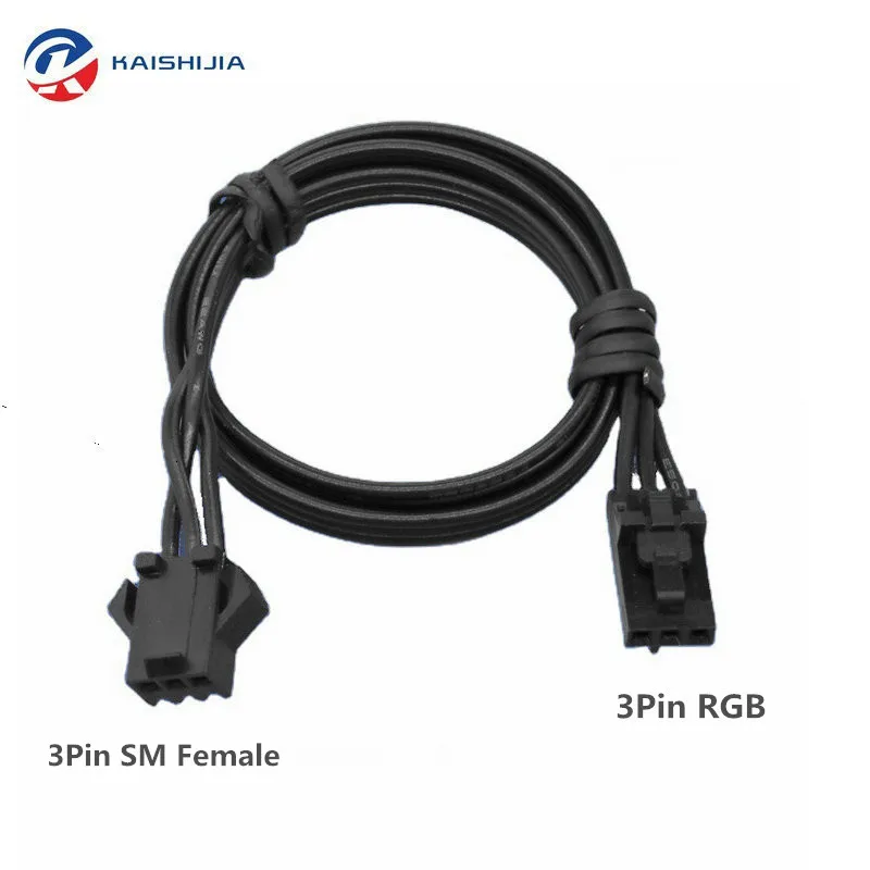 Corsair 3-Pin SM to 5V 3Pin RGB ARGB Adapter Cable for Lian-Li