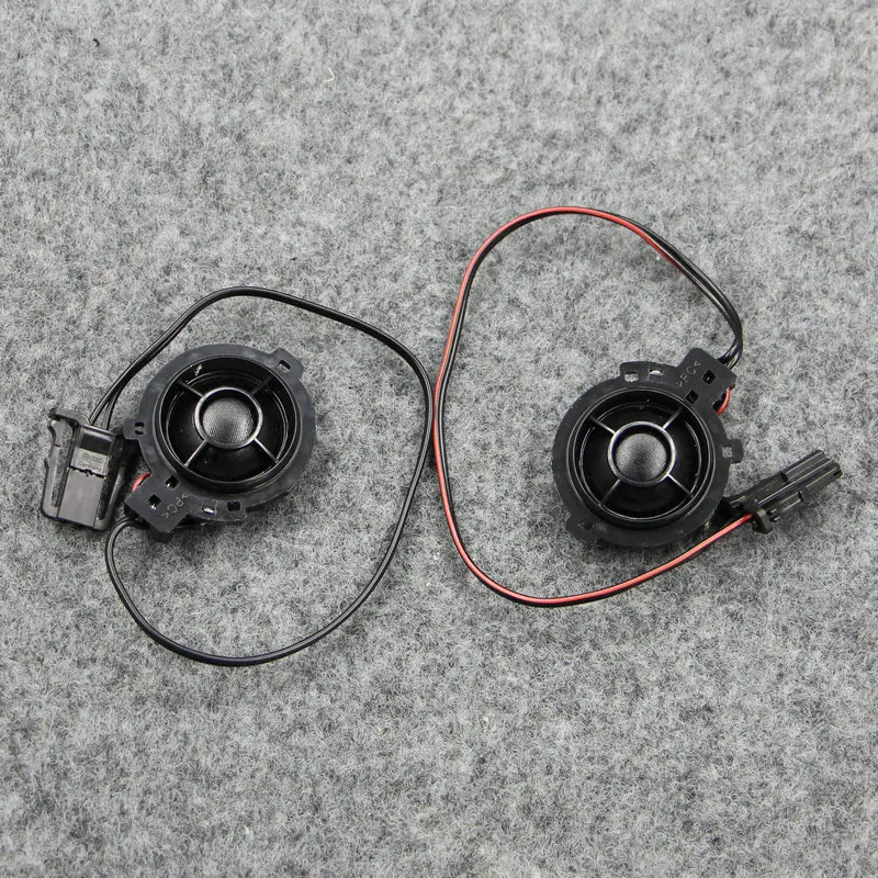 Front A-pillar tweeter Treble plug 2 PCS For Polo Passat Touran Bora golf Jette Octavia 6R0 035 411