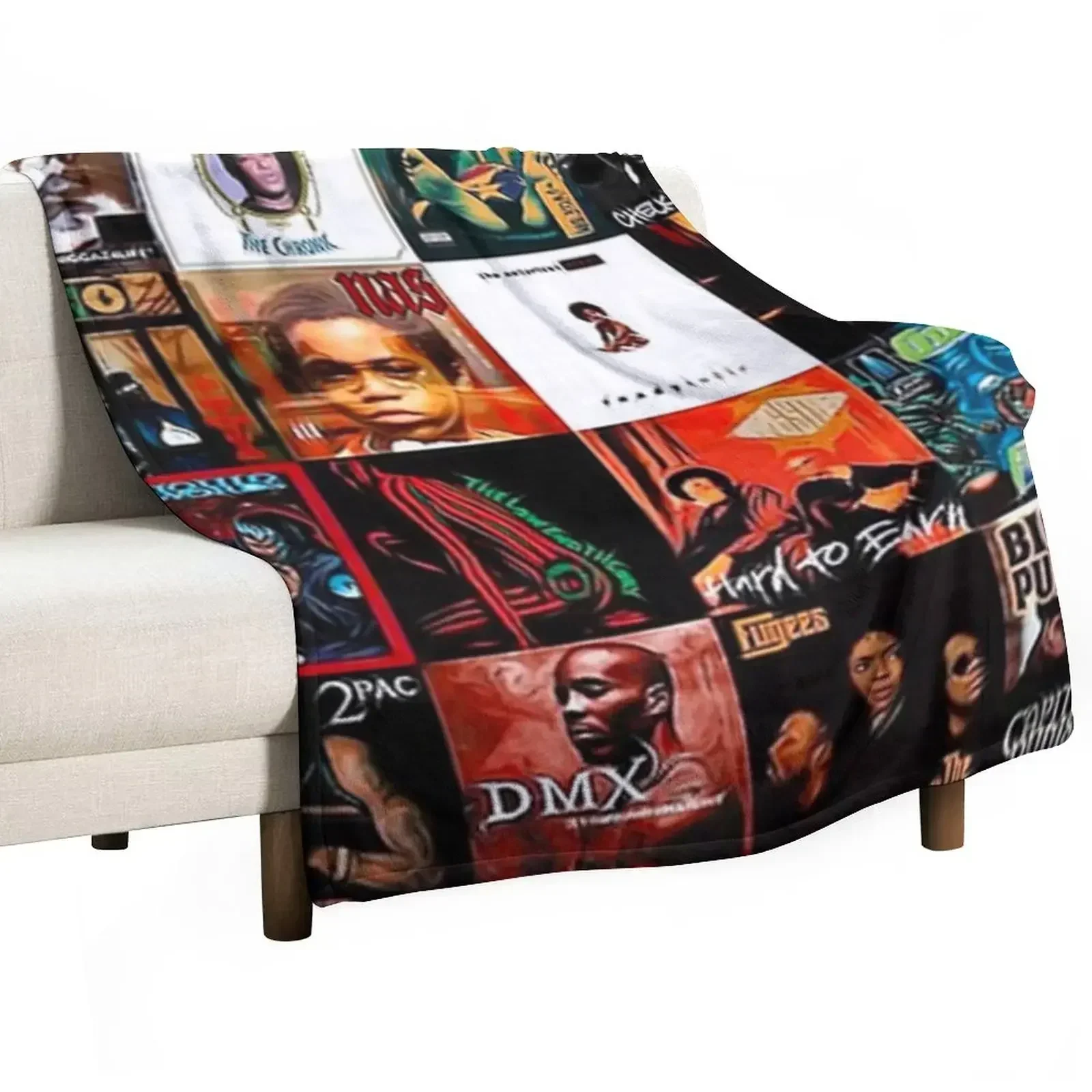 

Hip Hop Classic Aesthetic Throw Blanket For Baby Bed linens Comforter Blankets
