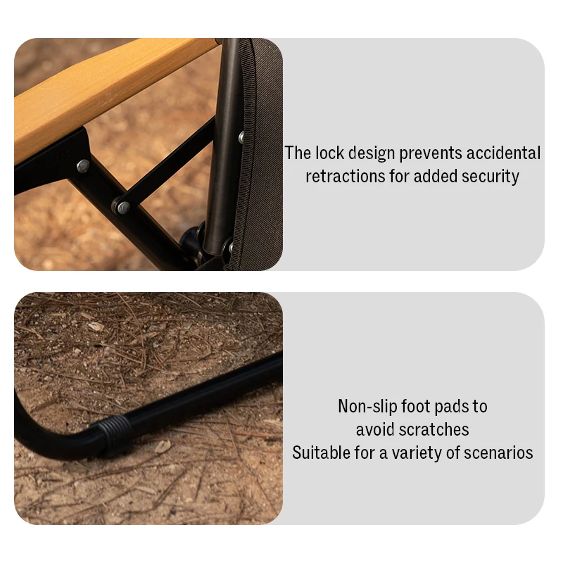 Double Folding Camping Chair 5