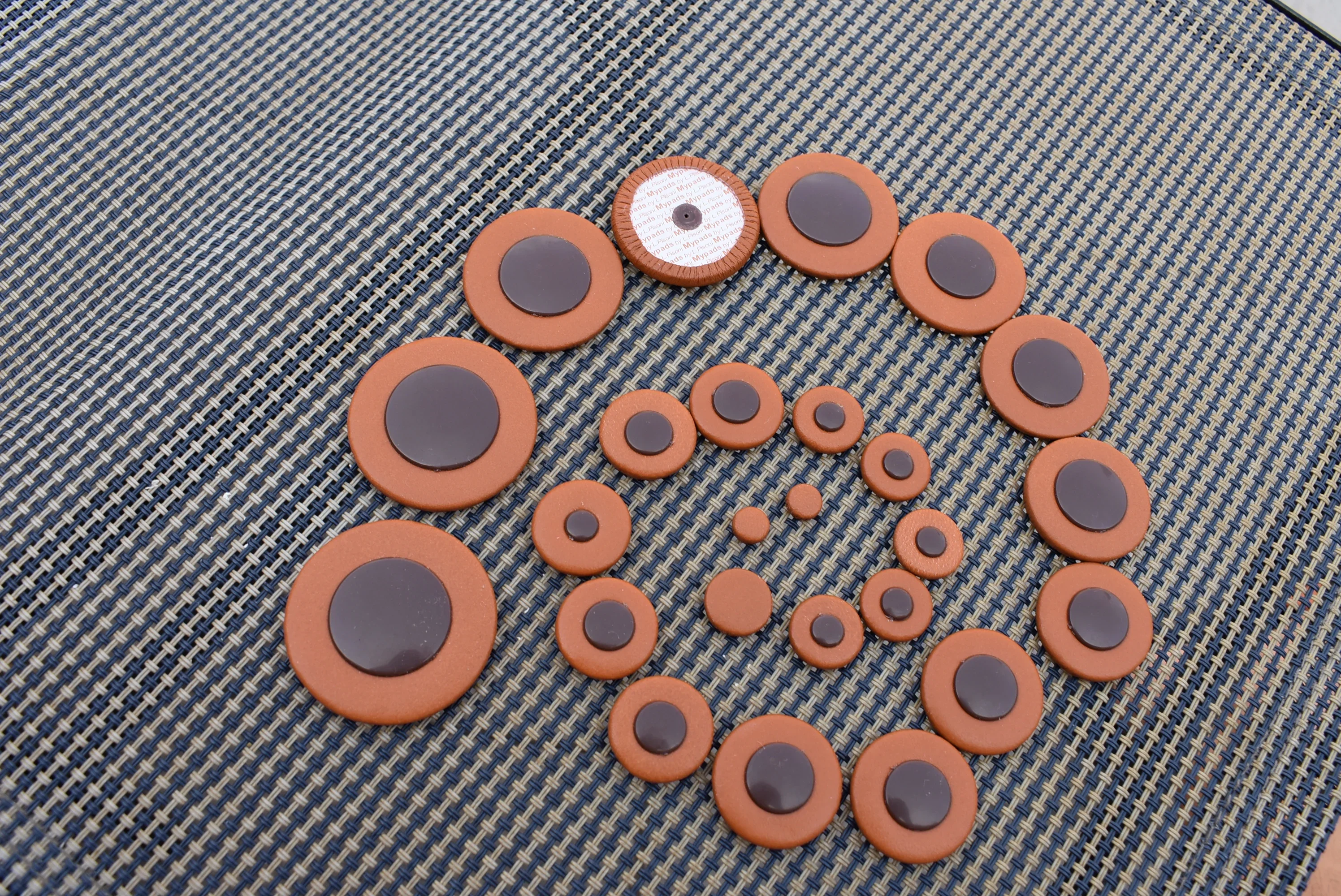 Leather Pads for alto saxophone Yamaha Size 1 Set