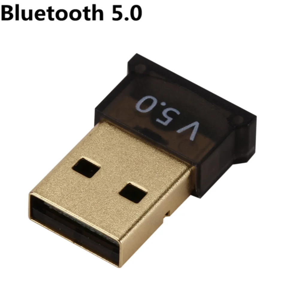 Grwibeou USB Bluetooth 5.1 5.0 Dongle Adaptateur pour PC Haut-Parleur Sans Fil Souris Clavier Musique Audio Bluetooth Émetteur Récepteur