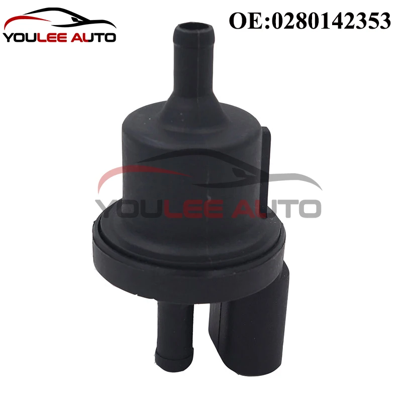 High Quality 0280142353 1C0906517A Vapor Canister Purge Solenoid Valve For VW Jetta Golf Passat Touareg Audi A3 S3 A6 S6
