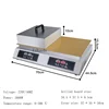 110V 220V Commercial Digital Display Souffle Machine Fluffy Japanese Souffle Pancakes Maker Machine 4