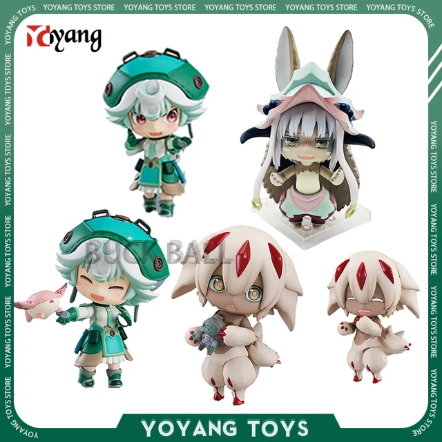 10cm Q Version Made In Abyss Anime Figure Nanachi Figma Pvc Action Figure  Japanese Cute Model Toys Collection Doll Gifts - Action Figures - AliExpress