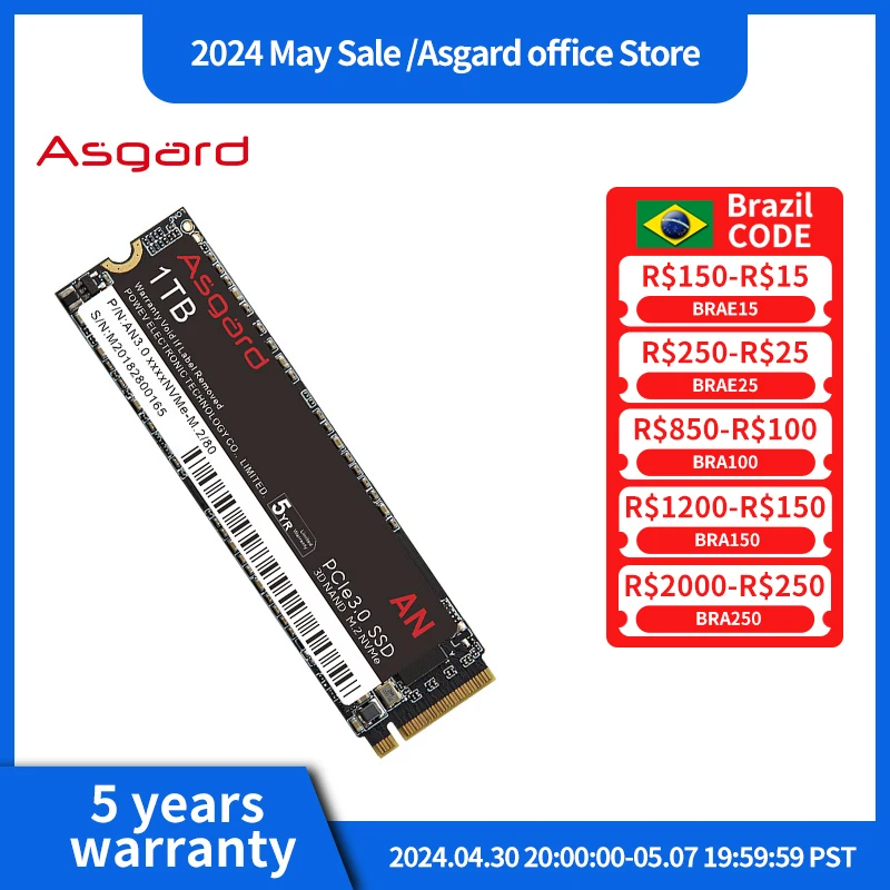 asgard-disque-dur-interne-ssd-m2-nvme-512-go-1-to-pcie30-tage-m2-2280-pour-ordinateur-portable-et-de-bureau-an30