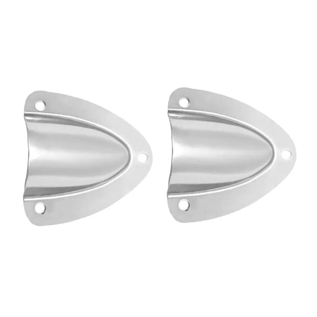

2x Clam Shell Cable Vent Cover for Boat Builders 1.54x1.77 ''