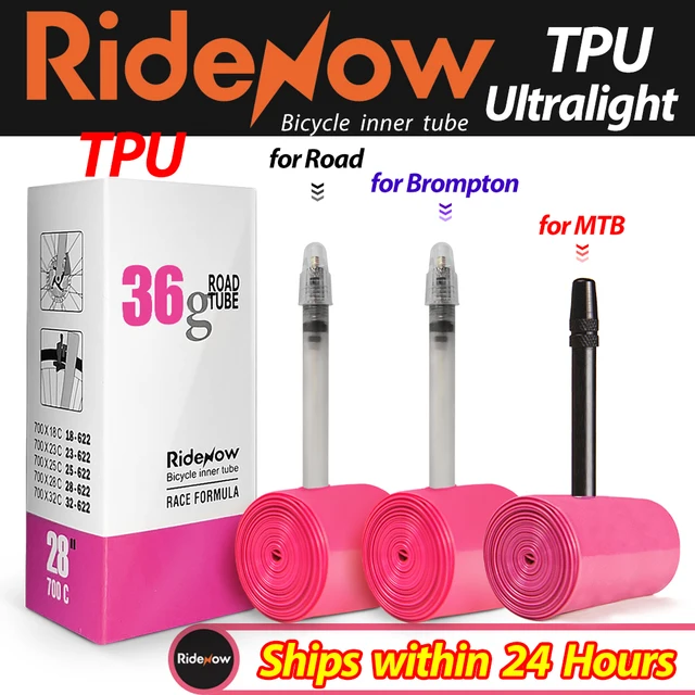 RideNow 초경량 자전거 내부 튜브: 도로 및 MTB 자전거에 최적의 성능