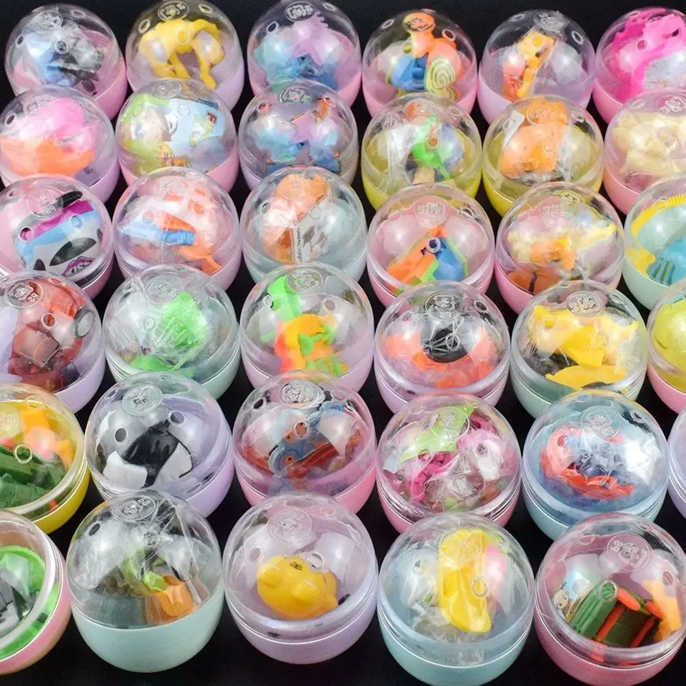 

Разные игрушечные шарики 47 мм * 55 мм филлеры коробка игрушки Макарон глухая коробка капсулы игрушечные шарики витые яйца сиамские капсулы игрушка