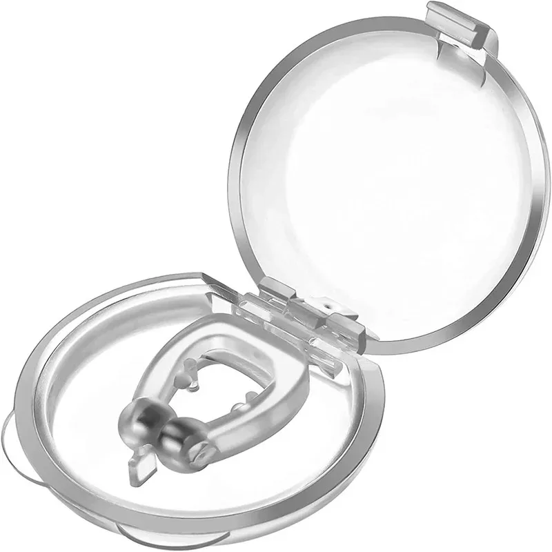 Magnetic Anti Snore Device Stop Snoring Nose Clip Easy Breathe Improve Sleeping Aid Apnea Guard Night Device With Case 1/4/6/8PC