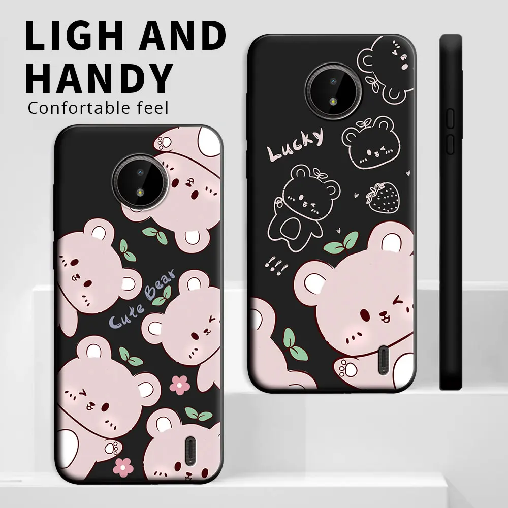 Shockproof Silicone Soft Phone Case - Fashionable Back Cover