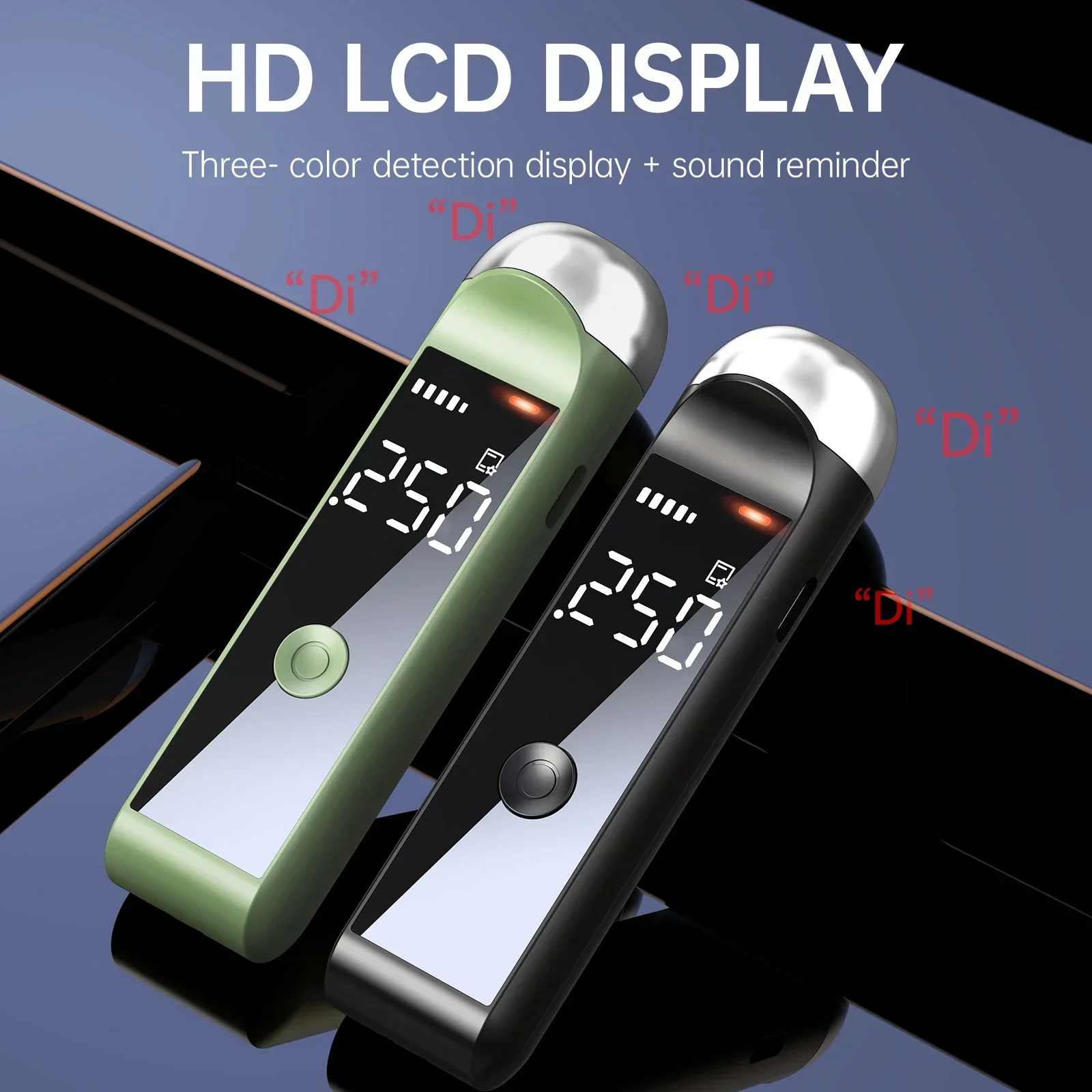 Alcohol Detection Portable Personal Alcohol Analyzer Digital Rechargeable Breathalyzer Testing Tool