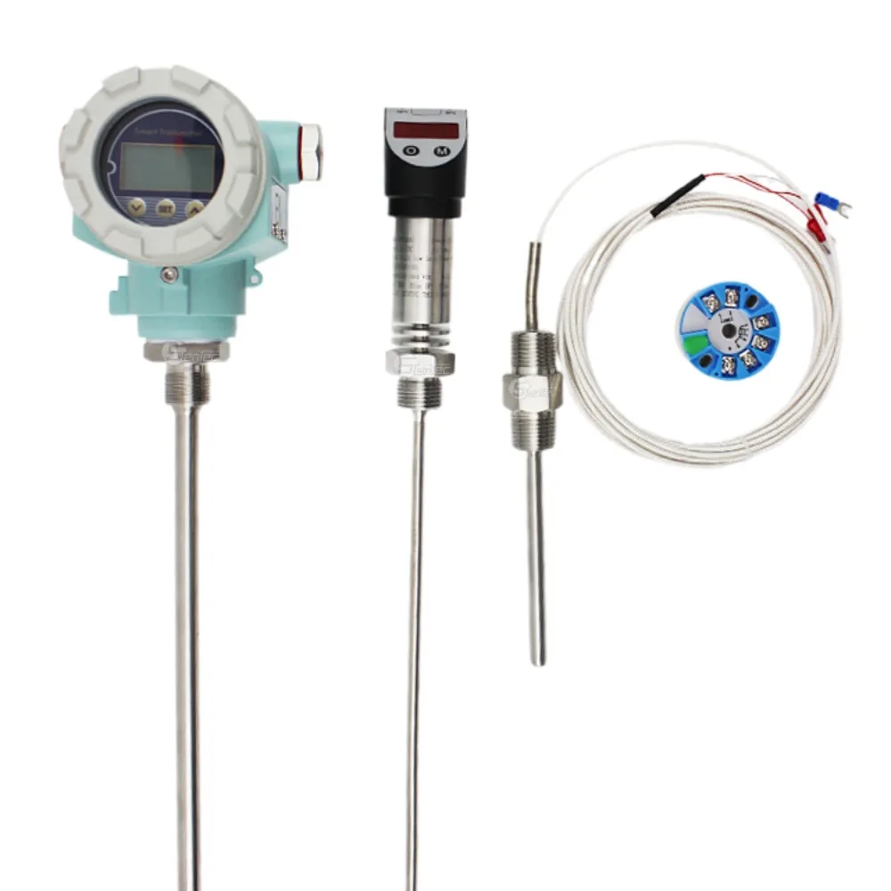 

SenTec Digital Sensor Temperature Transmitter With Display T/s/k Type Flow Battery Color Thermocouple