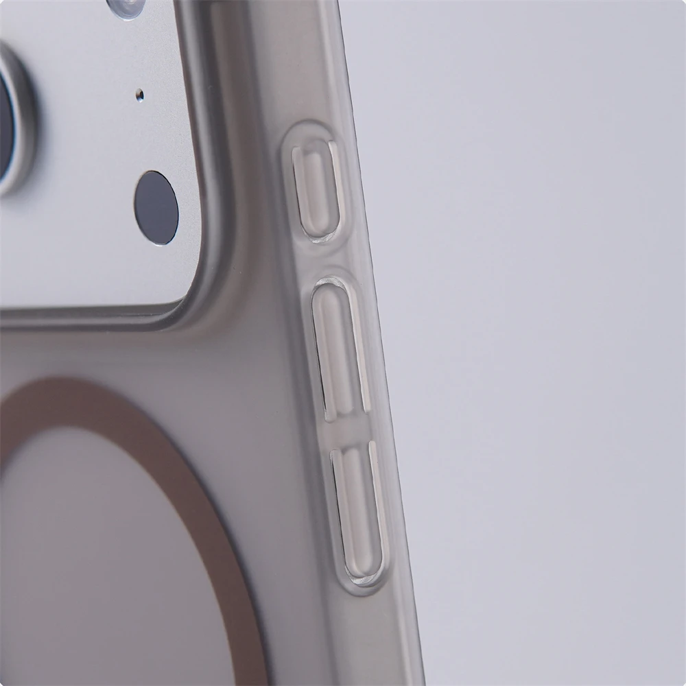 Ultra Thin Matte Translucent Magnetic Case with Magsafe Compatibility