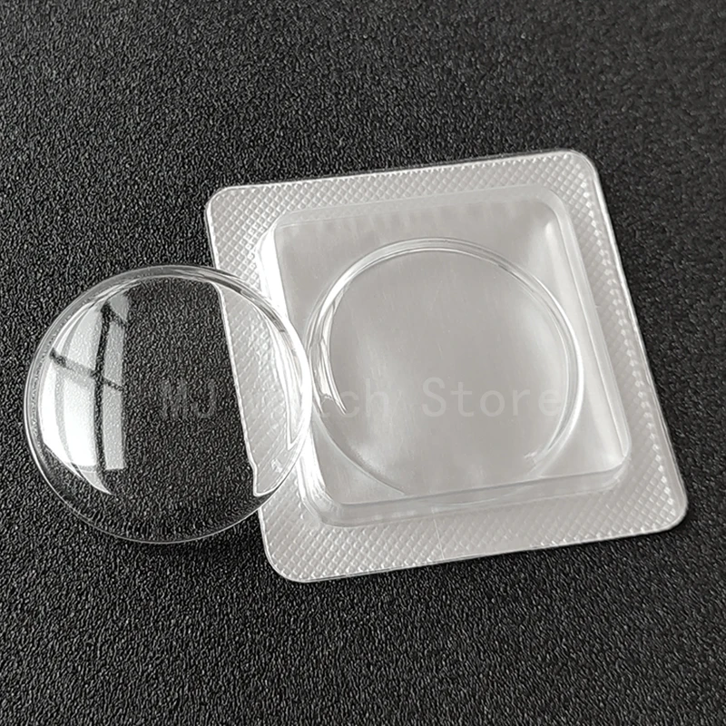 Pot Shape Glass 36mm Dia Watch Glass Round Crystal Mineral Glass
