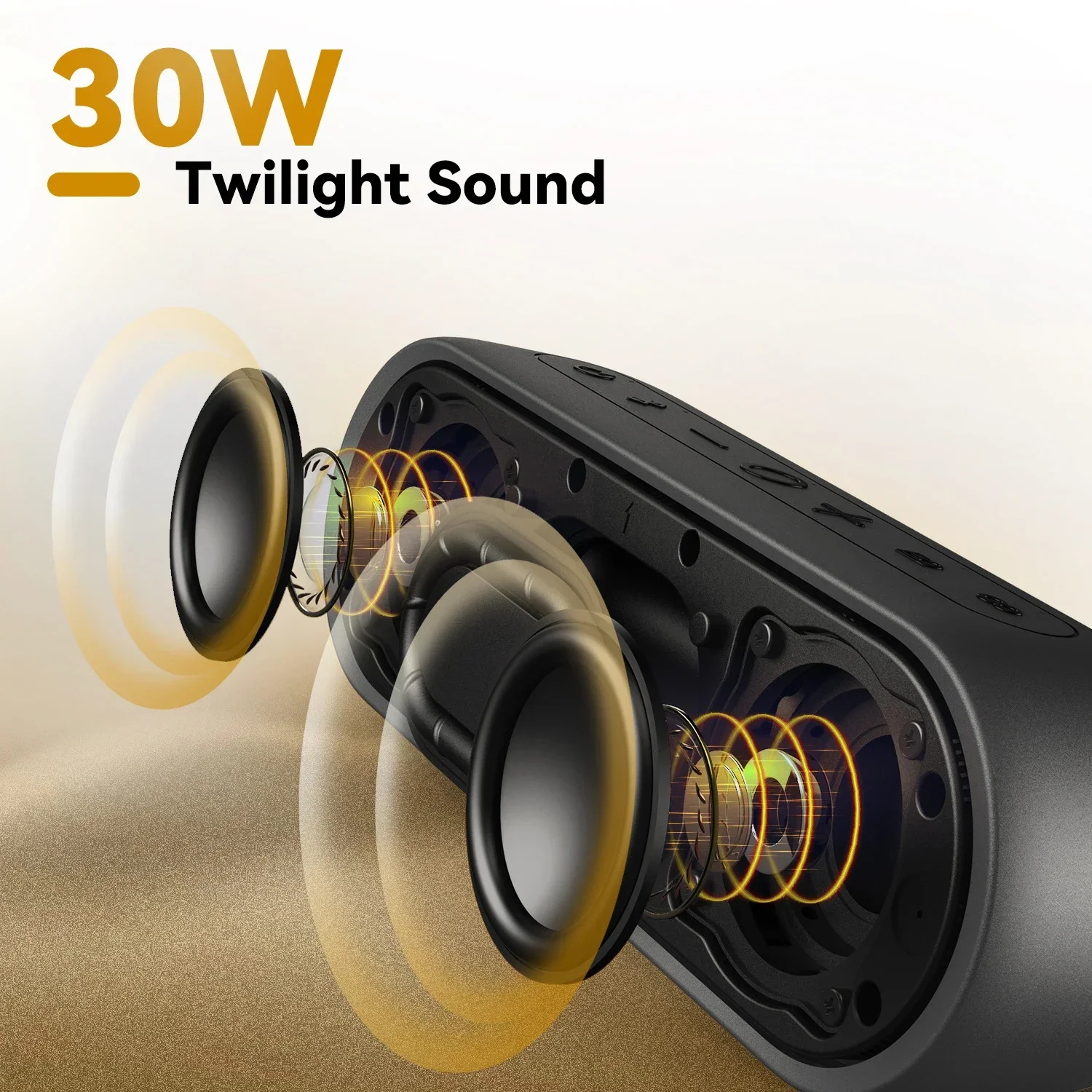 TRIBIT XSound Plus 2 Portable Bluetooth Speaker, 30W Power, IPX7 Waterproof Wireless Speaker 24-hrs Playtime For Camping, Hiking 2