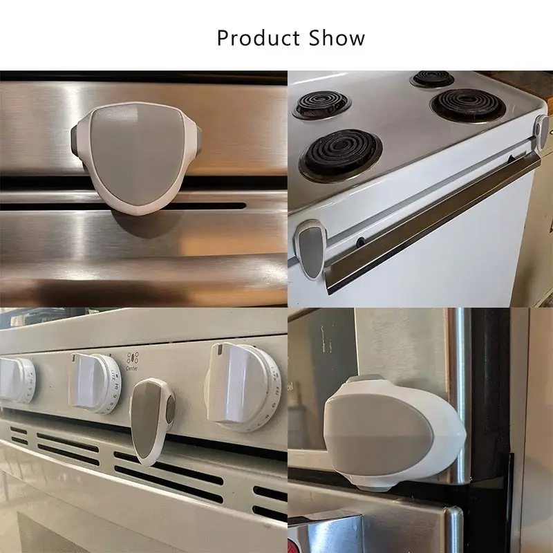 Child Lock Baby Oven Door Lock For Kitchen Child Safety Locks Kids Protection Safety Drawer Cabinet Cupboard Lock