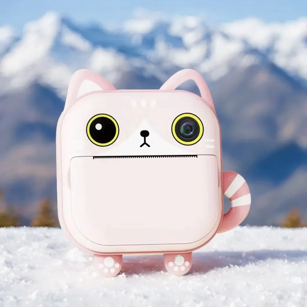 HD Kids Print Camera Thermal Paper Printing Photo Instant Print Digital Camera Outdoor Travel Printing Video Kids Toy digital camera