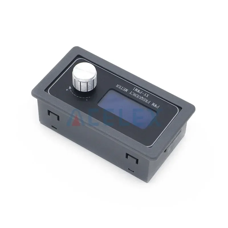 Signal Generator PWM Pulse Frequency Duty Cycle Adjustable Module LCD Display 1Hz-150Khz 3.3V-30V PWM Board Module Hand knob
