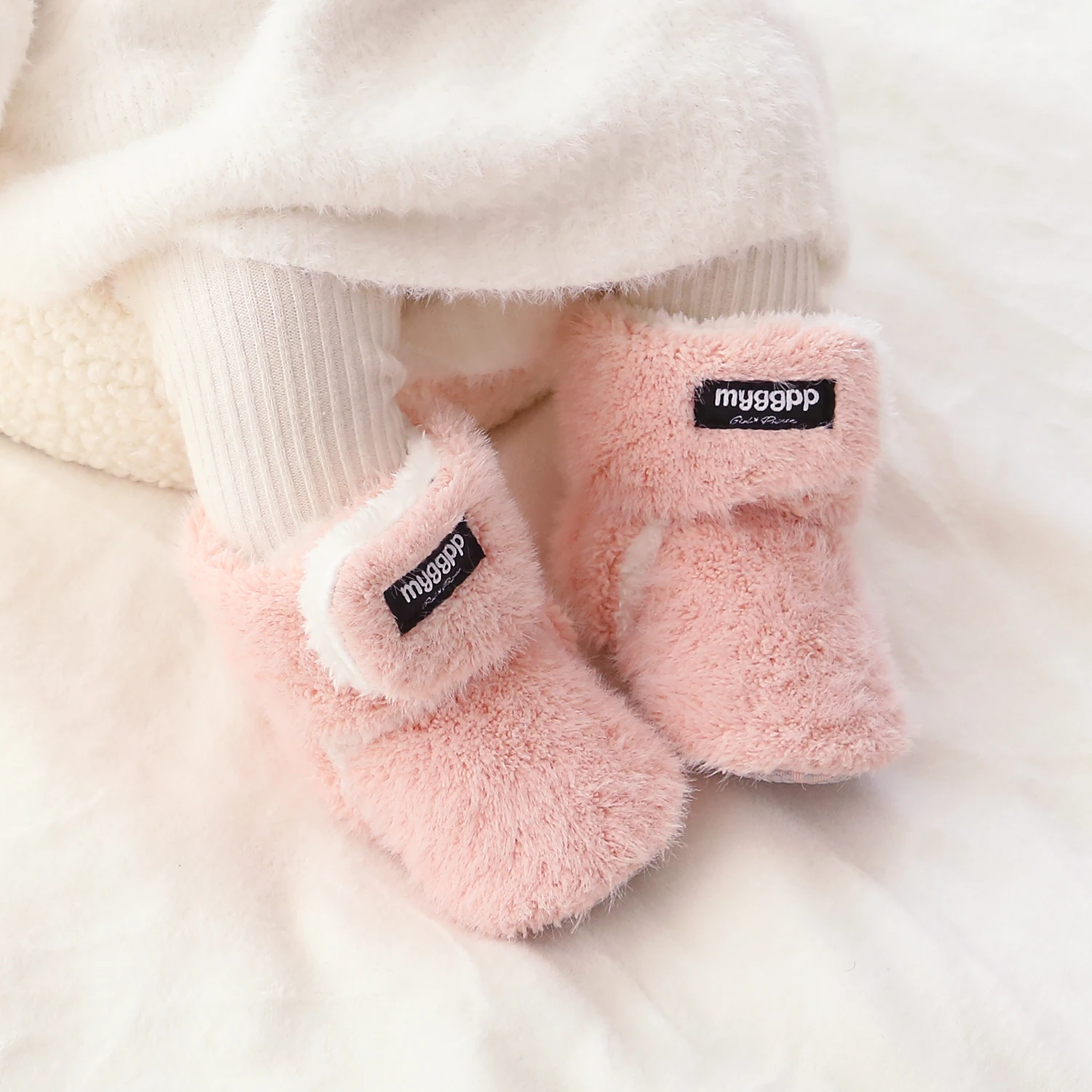Baby Boy Girl Boots Winter Snow Anti-Slip Soft Sole Warm Infant Toddler Prewalker Booties