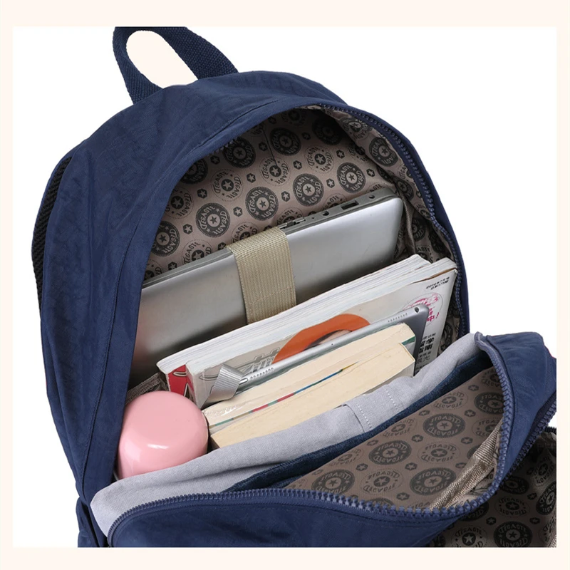 TEGAOTE High Quality A4 Large Capacity 15.6'' Laptop Men Women Backpack SchoolBag Lightweight Travel Bag Blue Black Grey M0990 3