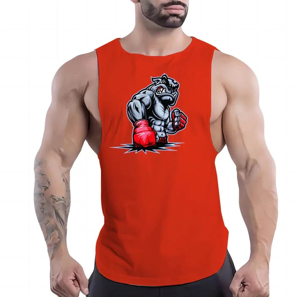thumbnail image 1 of Camiseta sin mangas de secado rápido para baloncesto, moda para exteriores, ocio, transpirable, para las cuatro estaciones, Y2k, ropa deportiva para gimnasio Fnaf, camiseta sin mangas para hombre, 1 of 5