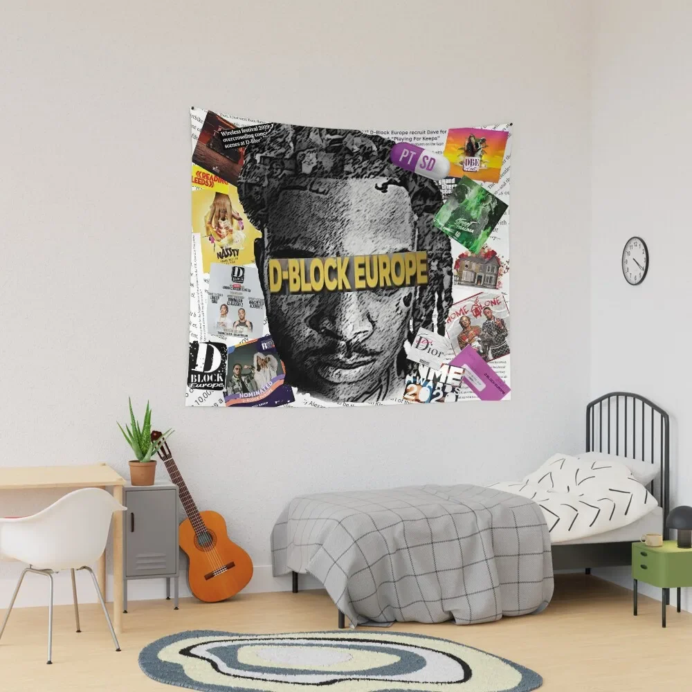 

D BLOCK EUROPE SCRAPBOOK Tapestry Bedrooms Decor Wallpaper Wall Mural Tapestry