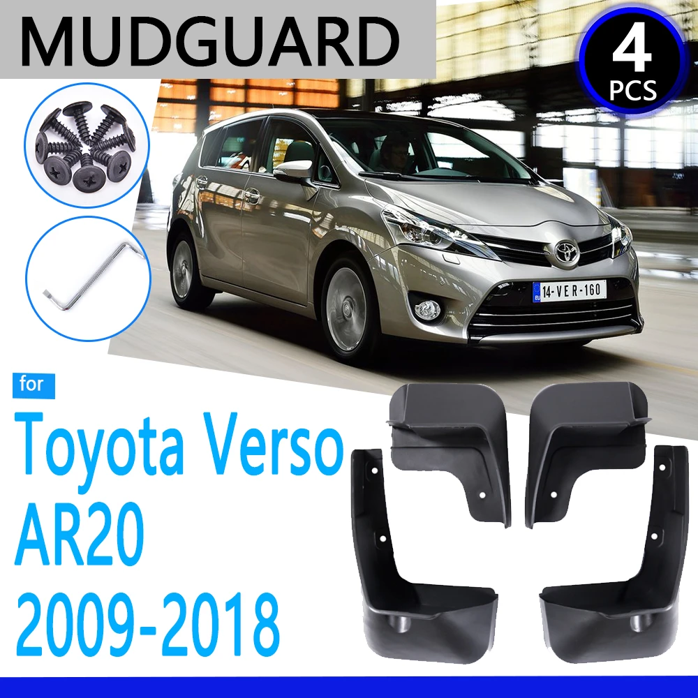 Guardabarros para Toyota Verso 2009 ~ 2018 AR20 2010 2011 2012 2013 2015, accesorios de coche, guardabarros, repuesto|Guardabarros| AliExpress