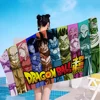 Anime D-Dragon B-BallS Beach Towel Colorful Bath Towels for Girl Microfiber Quick Dry Custom Sand Free Beach Yoga Spa Gym Pool 1