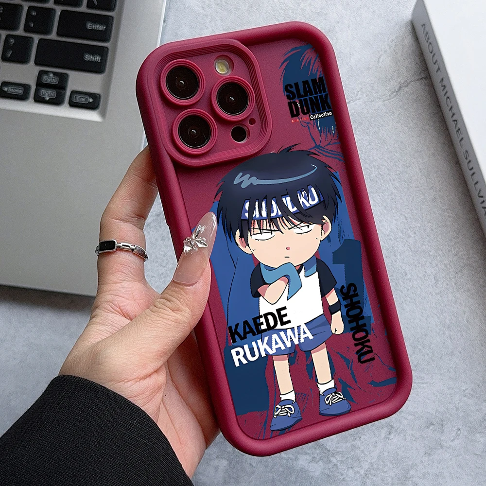 Slam Dunk Kaede Hanamichi Phone Case with Lens Cover