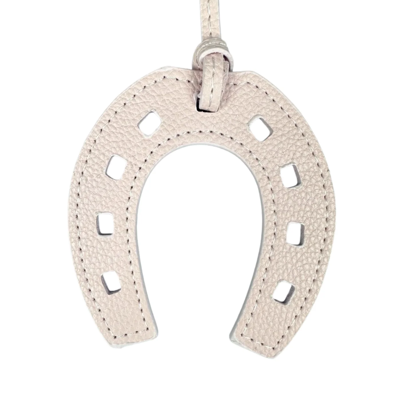 Artisanal Leather Horse Head & Horseshoe Charms Set - Premium Quality & Customizable Colors - Perfect Bag Accent