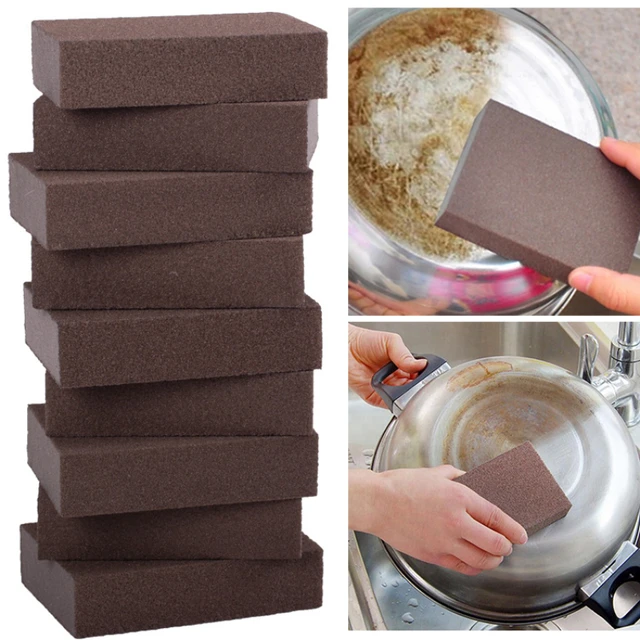 Grill Grilltisztító Tégla Blokk Tisztító Pumice Kő Bbq Állványok Foltok Zsír Tisztább Bakeware Olajfolttisztítás