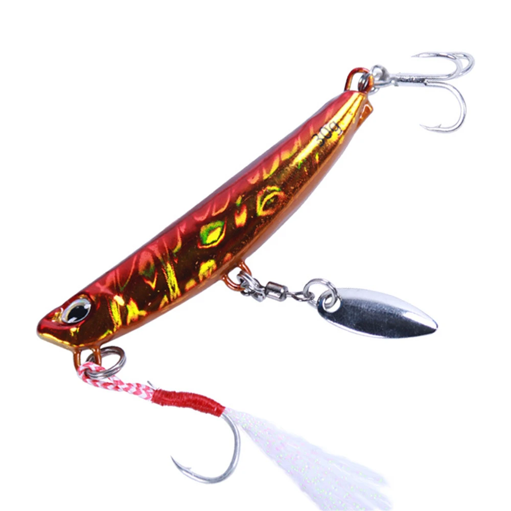 

15g 20g 25g 30g 40g 50g 60g metal sea bass mackerel snapper fishing lure cast fishing bait jigging lure sea fishing