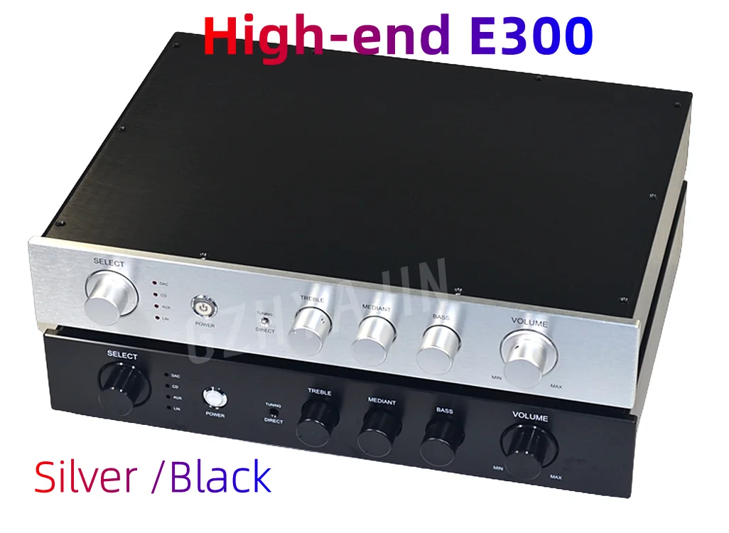 

HOT SALE New Finished High-end E300 Preamplifier High school low volume adjustment Pre-amp With Balanced output