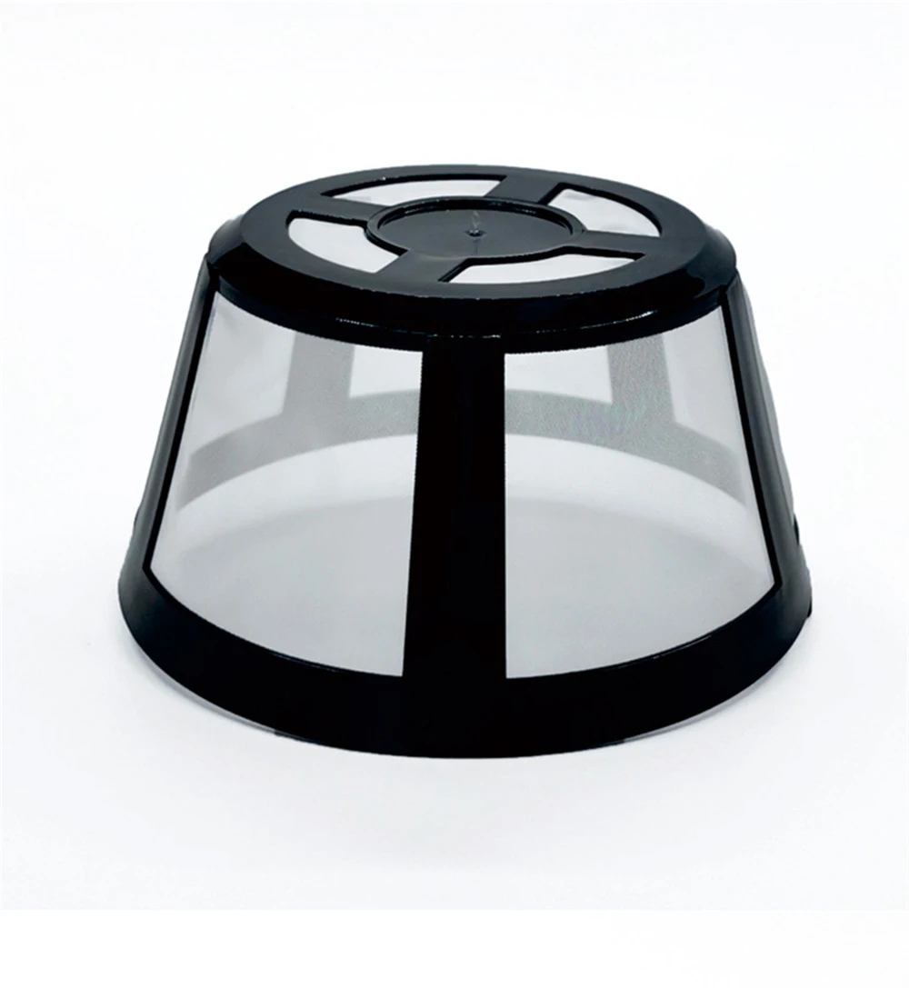 Description Picture 4 of item1~10PCS 1/Reusable Nylon Coffee Pot Filter Holder Mesh Basket Coffeeware Spoon Strainer Tea Brewer Home Kitchen Accessories