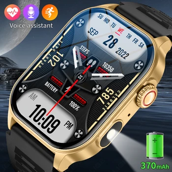 LIGE 2.01 "Display HD Astuto Della Vigilanza Per Le Donne Degli Uomini di Monitoraggio della Salute Sport Orologi Per Il Fitness AI Voce Bluetooth Chiamata Uomo Smartwatch Nuovo