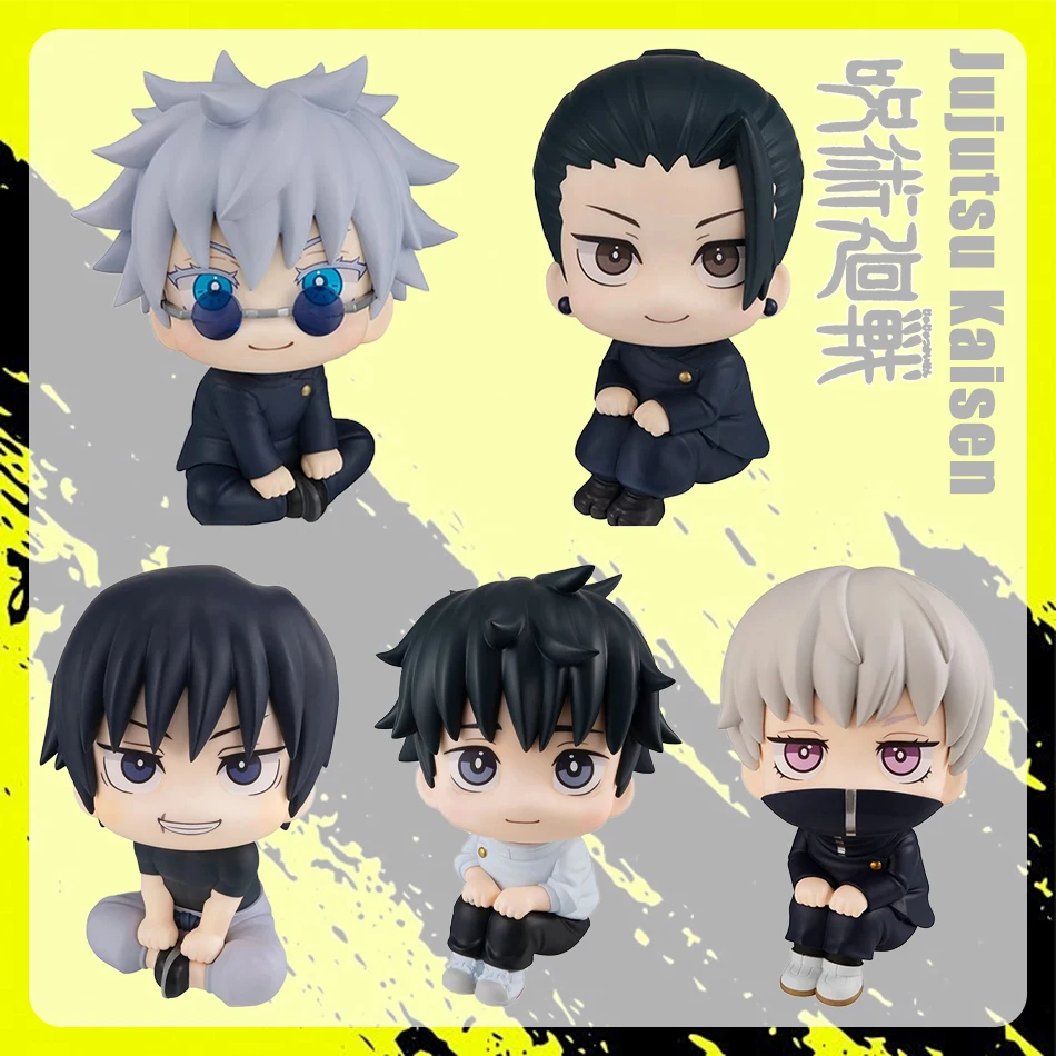 Pack De 2 Figuras De Acción De Gojo Satoru De Jujutsu Kaisen, De 10 Cm Cada Una, De PVC Con Colores Brillantes, Ideales Para Coleccionar, Decorar Escritorio O Regalar A Fans Del Anime