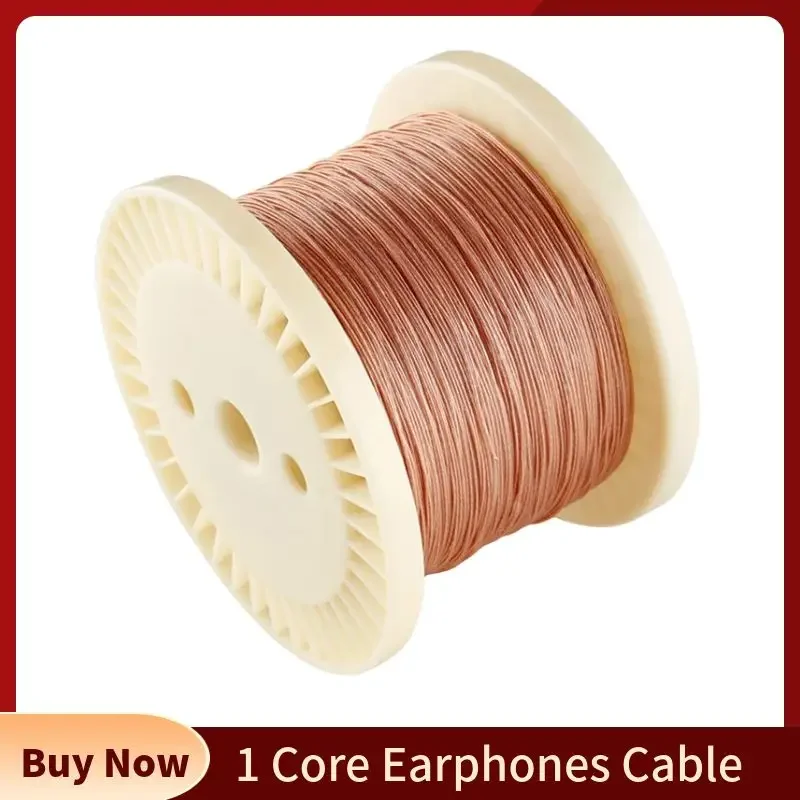 Audiokabel, 1-adriges 1C-Kopfhörer-Upgrade-Kabel, DIY 2,5 3,5 4,4 mm Stecker, Aux-Draht, weiches PVC, Upgrade-Laufwerke, Leitung, Unterhaltungselektronik