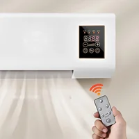 Wall Mounted Air Conditioner Mini Cooling and Heating Air Conditioner with Remote Control for Bedroom Living Room 1