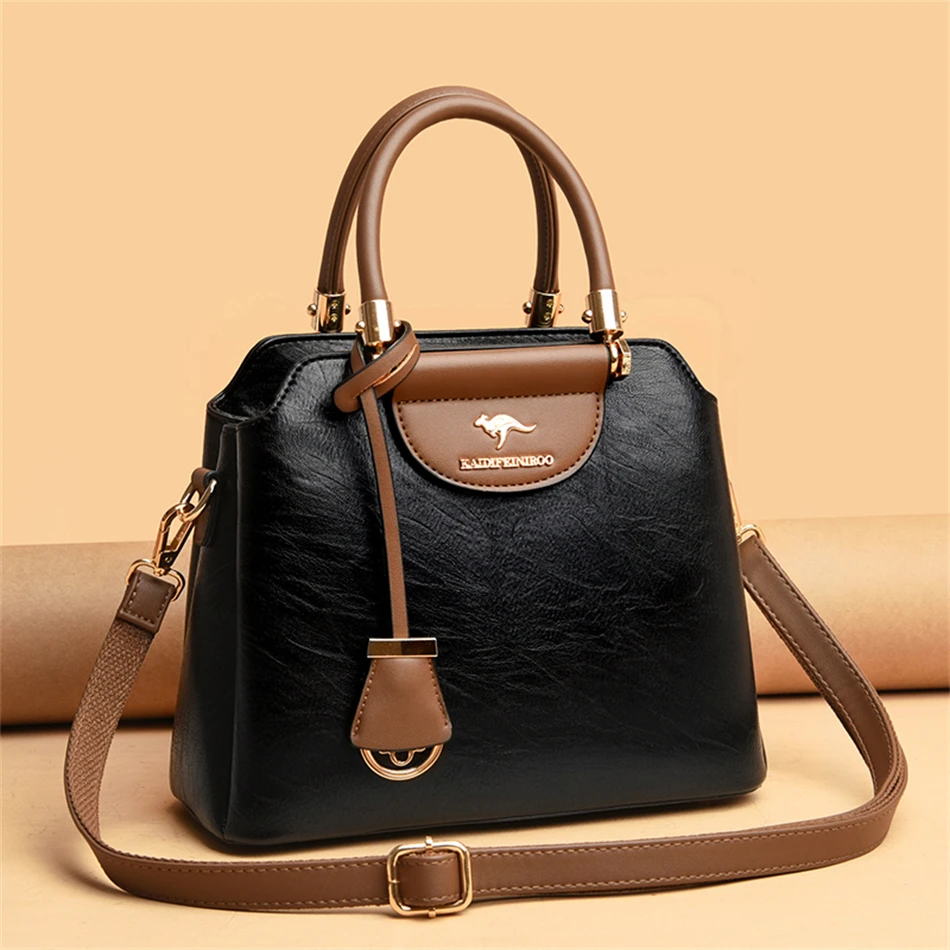 

Fashion New Leather Small Crossbody Bags for Women New Luxury Handbags LadiesBags Designer Casual Brand Simple Shoulder Bag