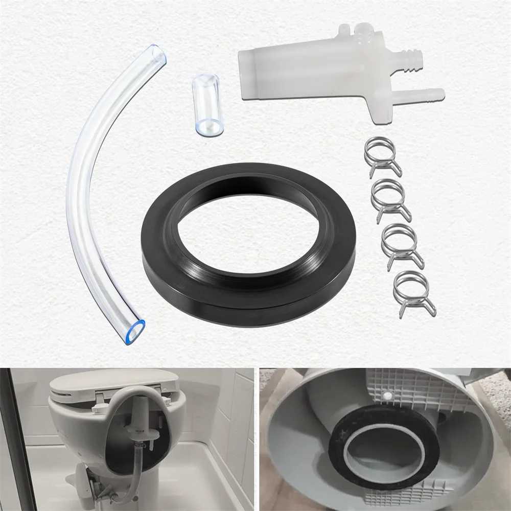 34122 Rv Toilet Vacuum Breaker Kit 34122 Kit Valvola Acqua Wc Per Thetford Style Ii, Lite,Plus, Modello Di Residenza Parti Wc