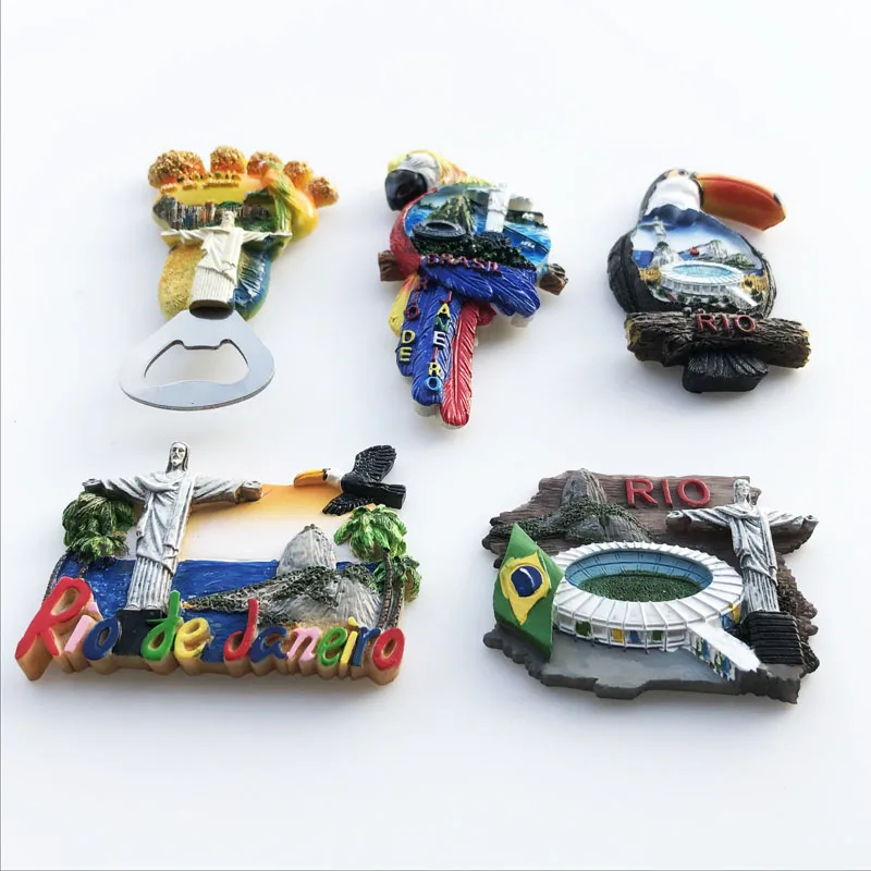Groothandel brazilië koelkastmagneet voor decoratie en nog veel