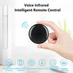 Tuya Mini Remote Control Wireless 2.4GHz WiFi Universal APP Voice IR Controller Hands-free Household Device