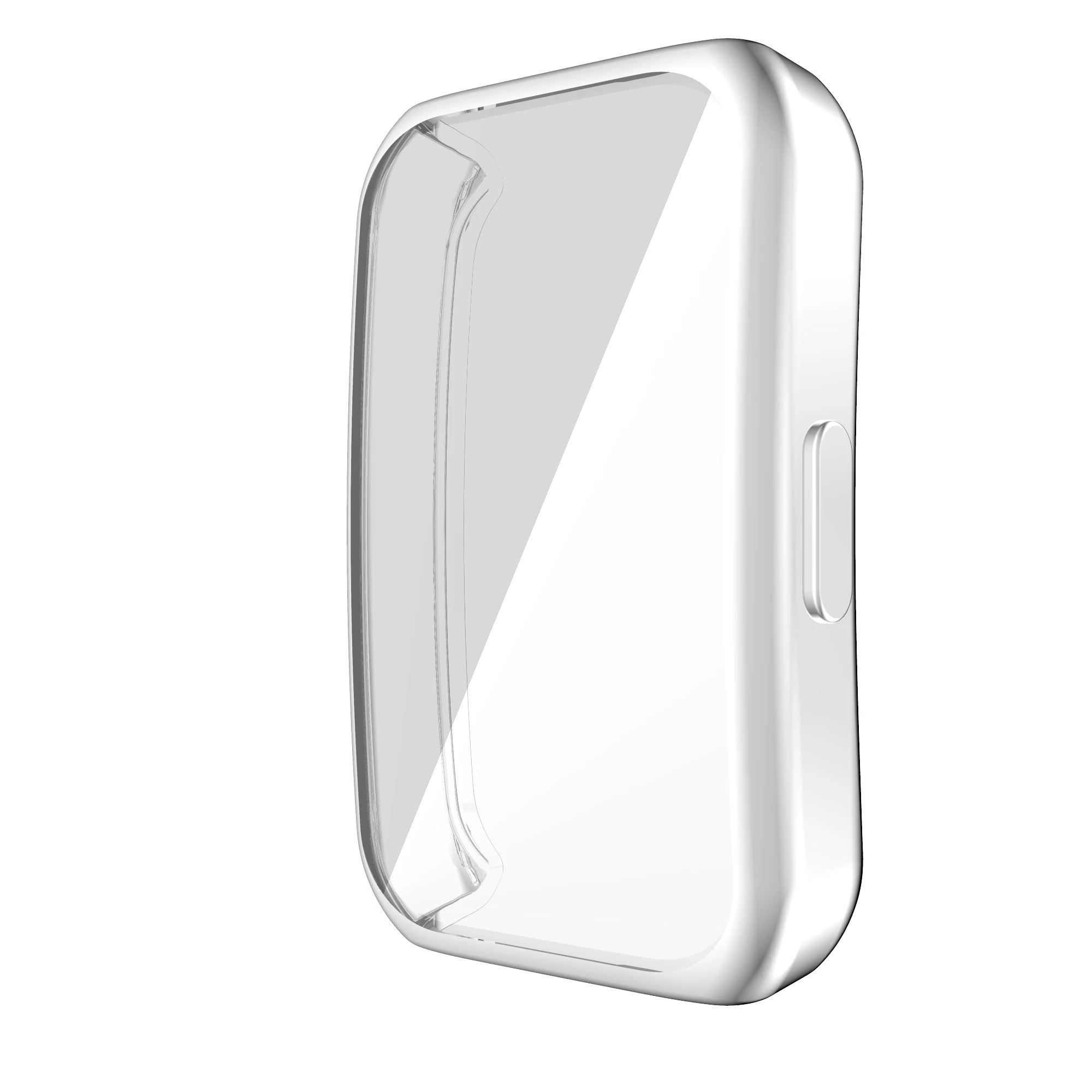 TPU Soft Protective Frame with Plating Finish - Full Screen Protector Shell