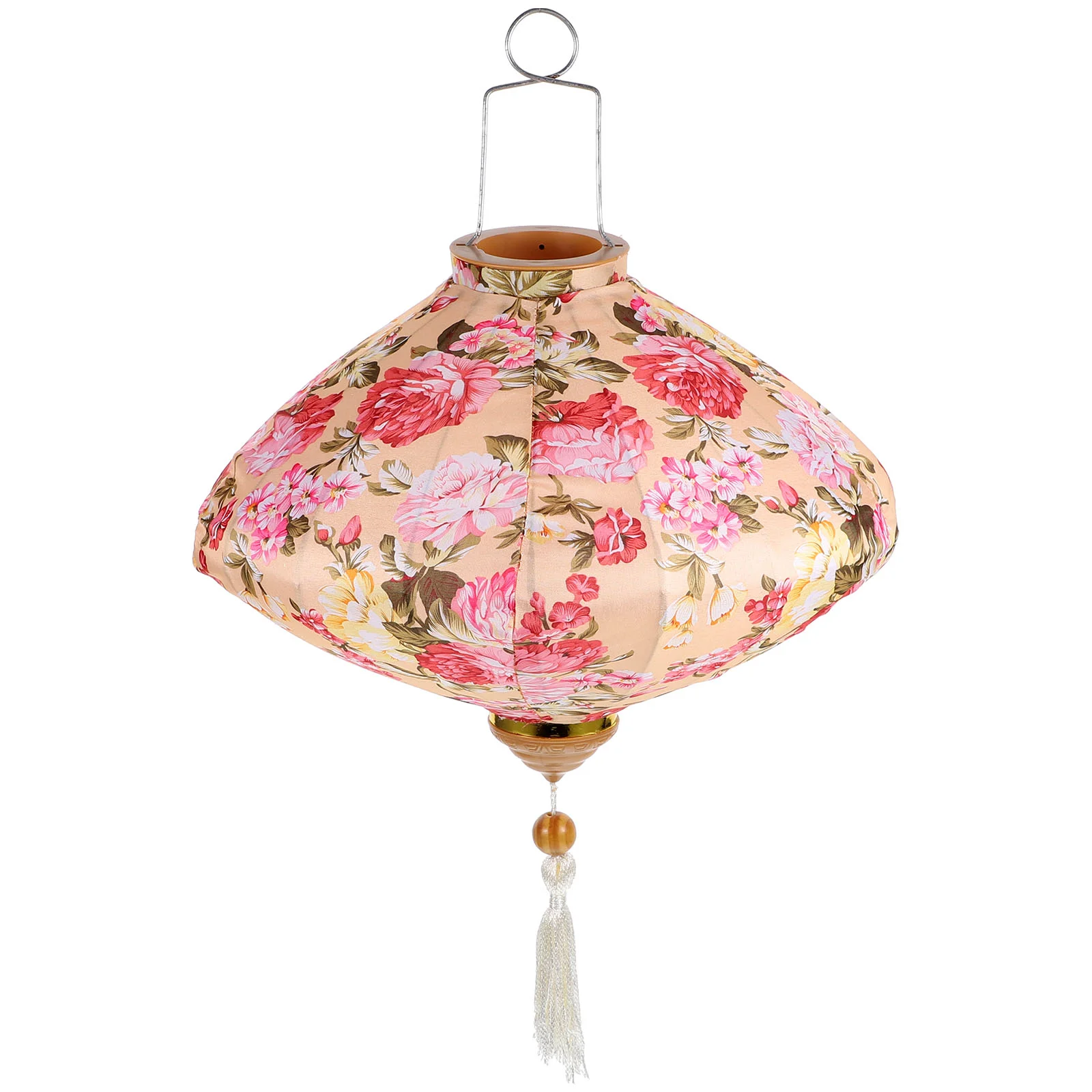 

Vietnamese Silk Lantern Chinese Japanese Hanging Lanterns Oriental Asian Flower Lanterns Foldable Festive Hanging Lamp Wedding